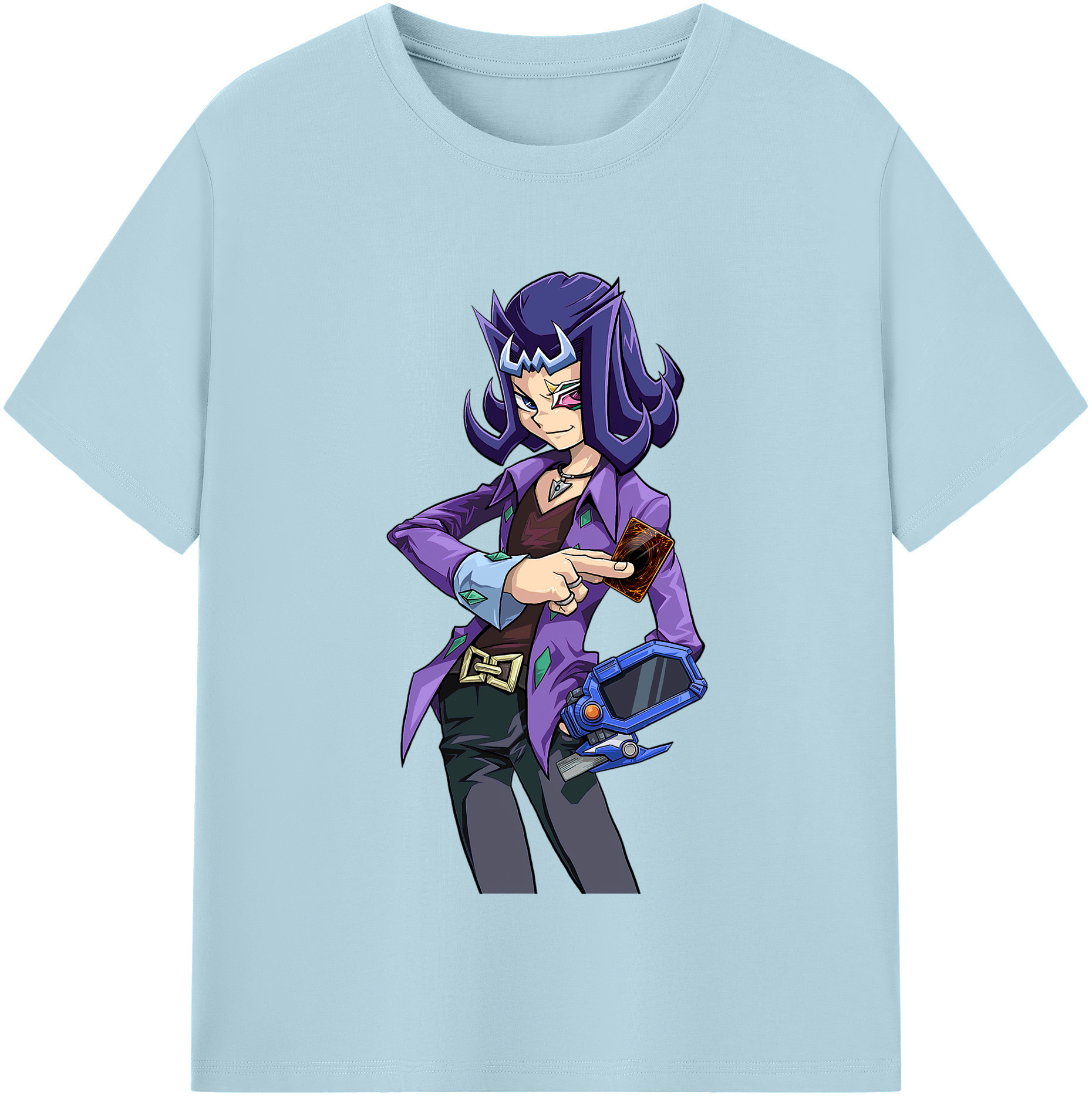 （画像用） 遊☆戯☆王 Yu-Gi-Oh! 綿100％半袖Tシャツ（フロントプリント）